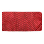 Red Python Snakeskin Print Towel