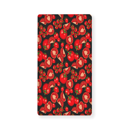 Red Ripe Tomatoes Pattern Print Baby Crib Sheet