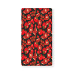Red Ripe Tomatoes Pattern Print Baby Crib Sheet
