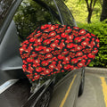 Red Ripe Tomatoes Pattern Print Car Side Mirror Covers