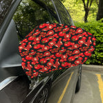 Red Ripe Tomatoes Pattern Print Car Side Mirror Covers
