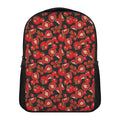 Red Ripe Tomatoes Pattern Print Casual Backpack