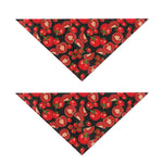 Red Ripe Tomatoes Pattern Print Dog Bandana
