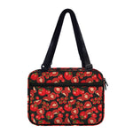 Red Ripe Tomatoes Pattern Print Double Strap Bible Bag