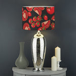 Red Ripe Tomatoes Pattern Print Drum Lamp Shade