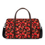 Red Ripe Tomatoes Pattern Print Duffle Bag