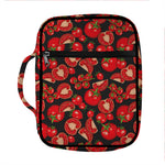 Red Ripe Tomatoes Pattern Print Front Pocket Bible Bag
