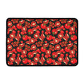 Red Ripe Tomatoes Pattern Print Kitchen Mat