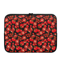 Red Ripe Tomatoes Pattern Print Laptop Sleeve