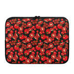 Red Ripe Tomatoes Pattern Print Laptop Sleeve