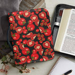 Red Ripe Tomatoes Pattern Print Leather Bible Cover