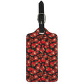 Red Ripe Tomatoes Pattern Print Luggage Tag