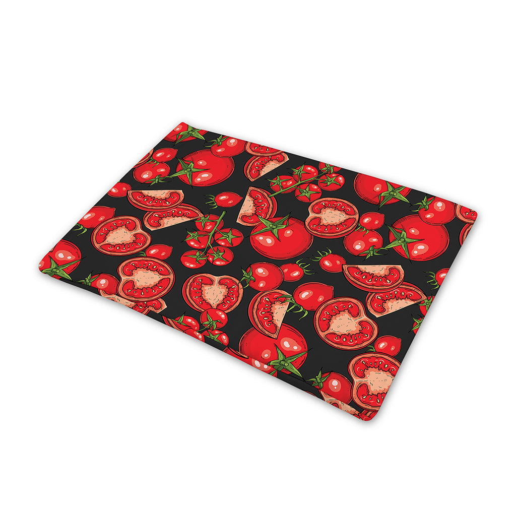Red Ripe Tomatoes Pattern Print Pet Cooling Mat Cover