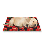 Red Ripe Tomatoes Pattern Print Pet Cooling Mat Cover