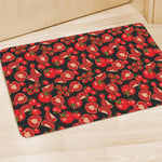 Red Ripe Tomatoes Pattern Print Polyester Doormat
