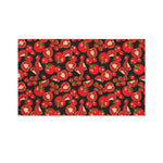 Red Ripe Tomatoes Pattern Print Polyester Flag