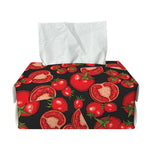 Red Ripe Tomatoes Pattern Print Rectangle Tissue Box Cover