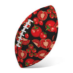 Red Ripe Tomatoes Pattern Print Rugby Ball