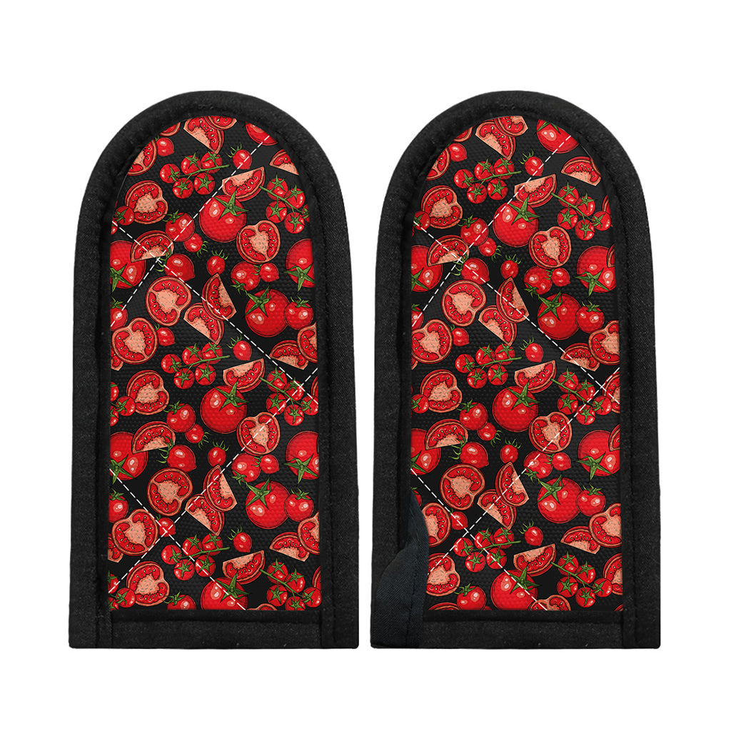 Red Ripe Tomatoes Pattern Print Skillet Handle Cover