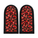 Red Ripe Tomatoes Pattern Print Skillet Handle Cover