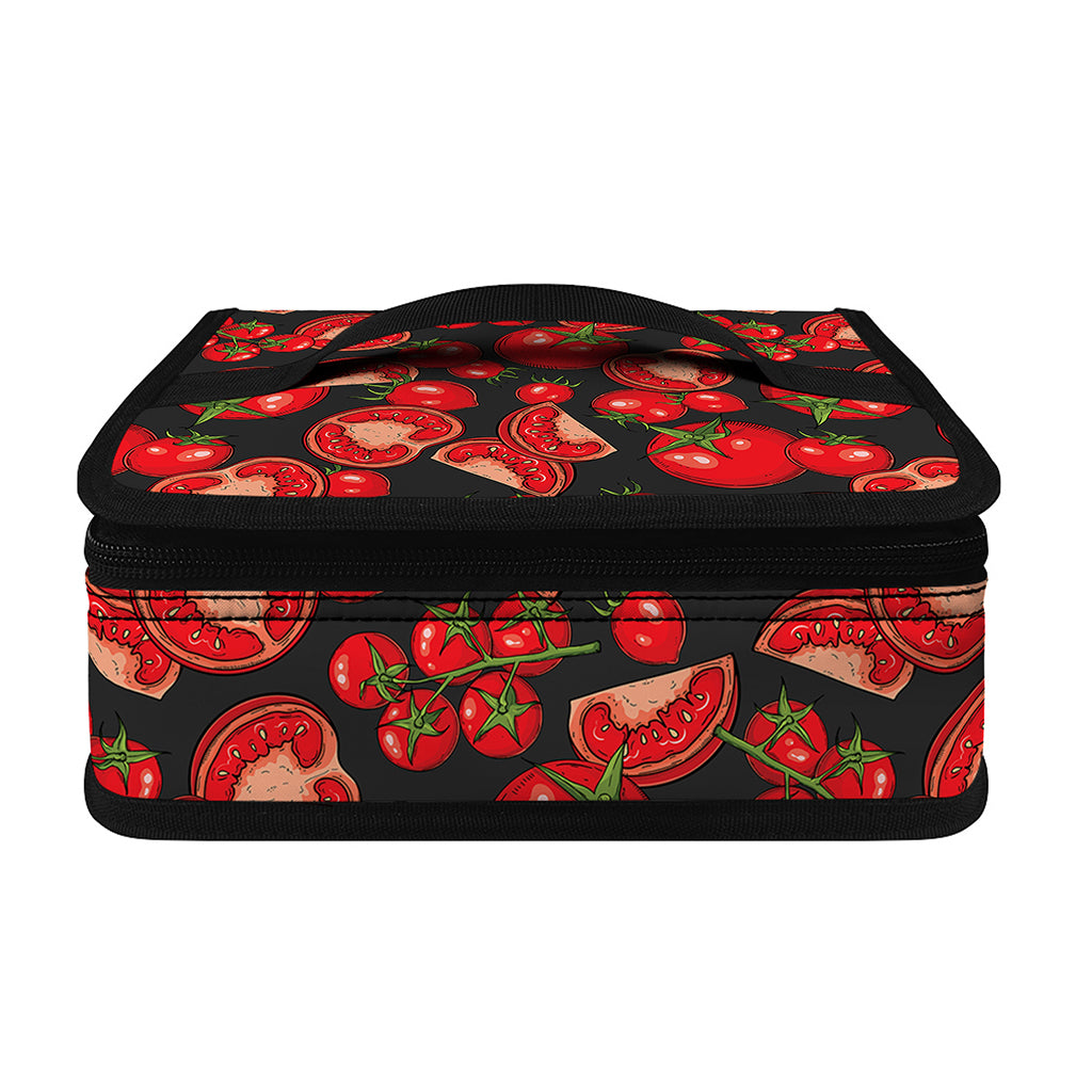 Red Ripe Tomatoes Pattern Print Small Lunch Bag