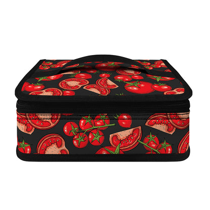 Red Ripe Tomatoes Pattern Print Small Lunch Bag