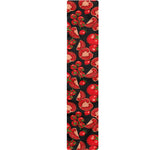 Red Ripe Tomatoes Pattern Print Table Runner