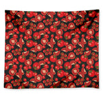 Red Ripe Tomatoes Pattern Print Tapestry
