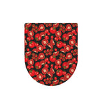 Red Ripe Tomatoes Pattern Print Toilet Lid Cover