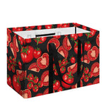 Red Ripe Tomatoes Pattern Print Utility Tote Bag