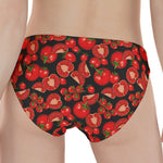 Red Ripe Tomatoes Pattern Print Women's Panties