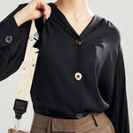 Red Rising Sun Samurai Print Bag Strap