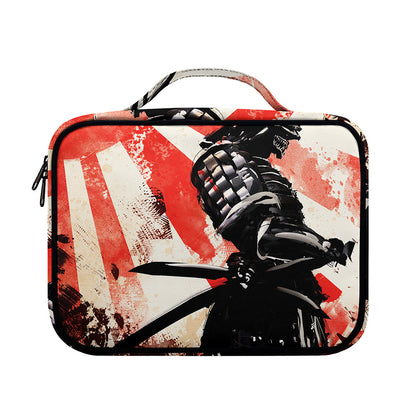 Red Rising Sun Samurai Print Briefcase Bible Bag