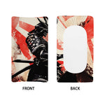 Red Rising Sun Samurai Print Changing Pad Cover