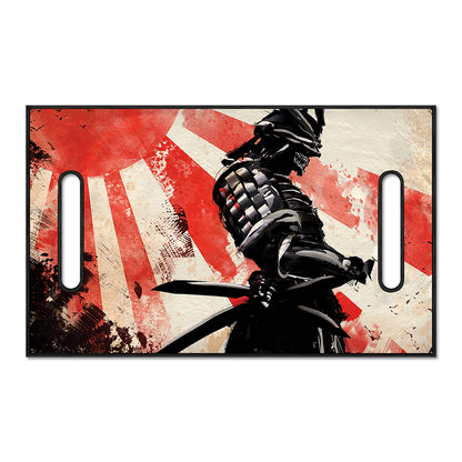 Red Rising Sun Samurai Print Golf Cart Seat Cover