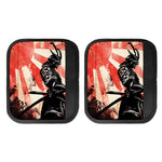 Red Rising Sun Samurai Print Handle Covers