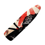 Red Rising Sun Samurai Print Ironing Board Cover