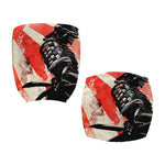 Red Rising Sun Samurai Print Office Chair Cover