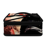 Red Rising Sun Samurai Print Small Lunch Bag