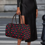 Red Rooster Pattern Print Duffle Bag