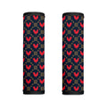 Red Rooster Pattern Print Handle Covers
