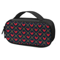 Red Rooster Pattern Print Portable Cooler Travel Case