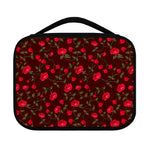 Red Rose Floral Flower Pattern Print Classic Bible Case