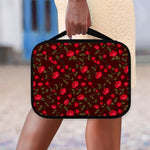 Red Rose Floral Flower Pattern Print Classic Bible Case