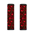 Red Rose Floral Flower Pattern Print Handle Covers