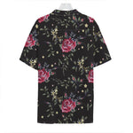 Red Rose Floral Pattern Print Hawaiian Shirt
