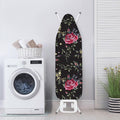 Red Rose Floral Pattern Print Ironing Board Cover