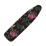 Red Rose Floral Pattern Print Ironing Board Cover
