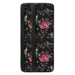 Red Rose Floral Pattern Print Refrigerator Handle Covers