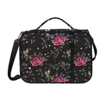 Red Rose Floral Pattern Print Shoulder Strap Bible Bag